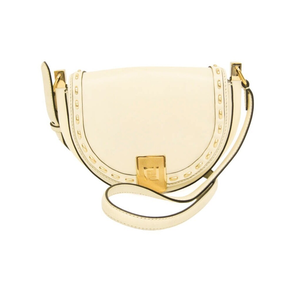 Fendi Moonlight Flap Leather with Plexiglass Detail